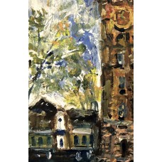 “Vinnytsia Tower” – Original Oil Painting by Marina Stognieva